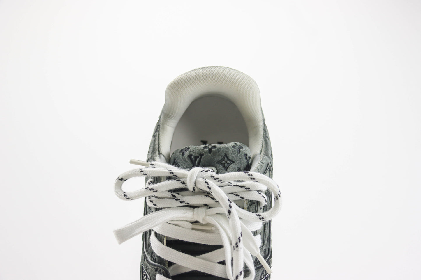 Louis Vuitton LV Trainer Black Monogram Denim