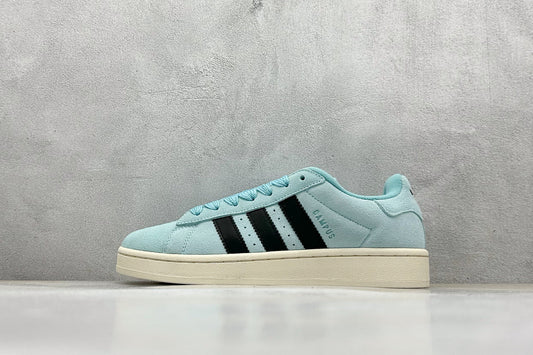 Adidas Original Campus 00s Core Black Semi Flash Aqua