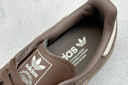 Adidas Originals Samba OG  Brown Putty Grey Gold Metallic