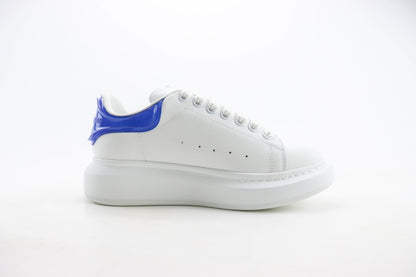 Alexander McQueen Oversized Sneaker Transparent Heel White Blue