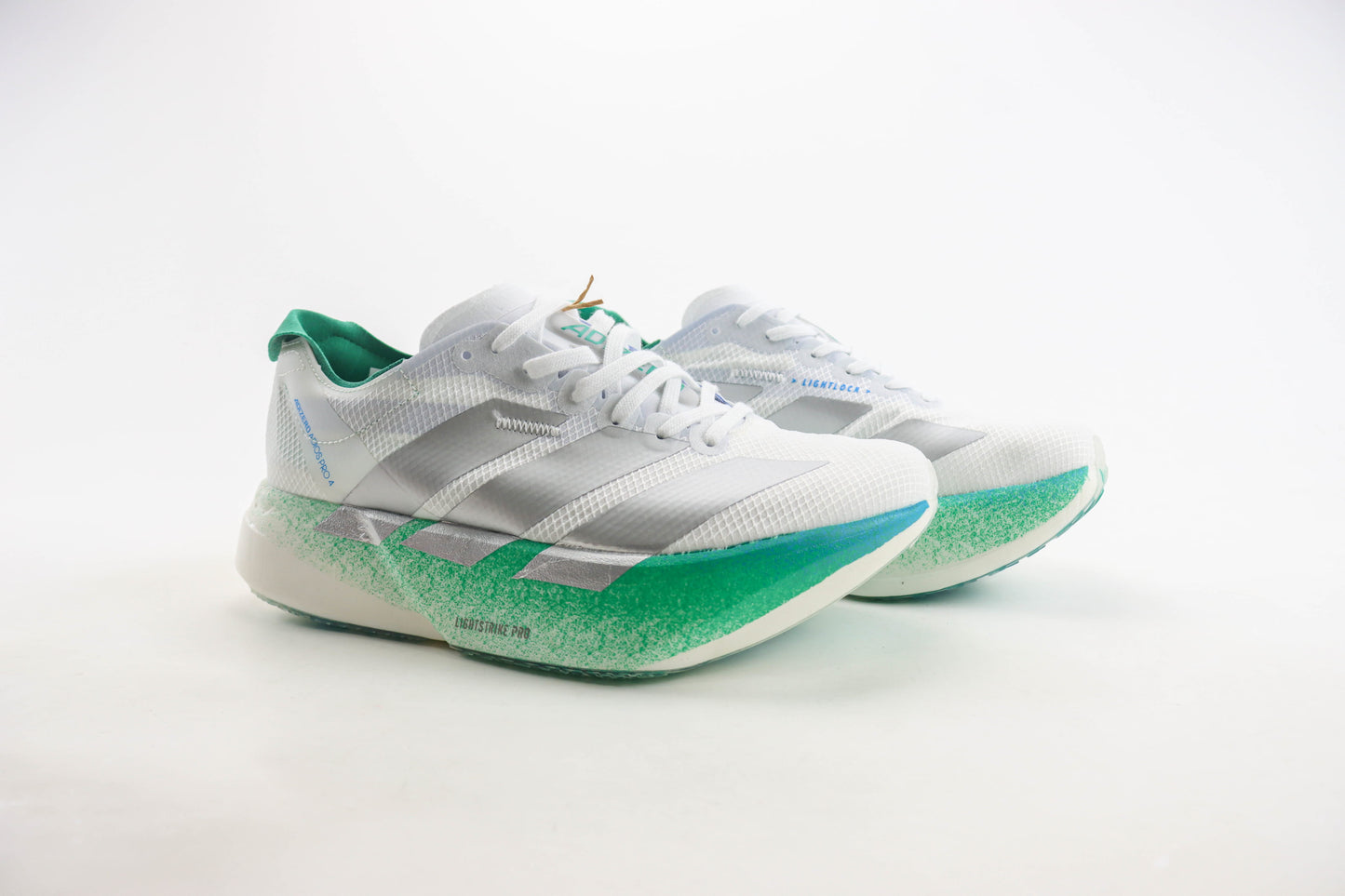 Adizero EVO SL Crystal White Matte Silver Glory Green