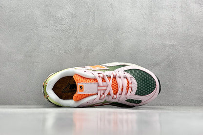 New Balance 740 Concepts Saignée Icy Pink Forest Night Flame Orange Sylvan Green