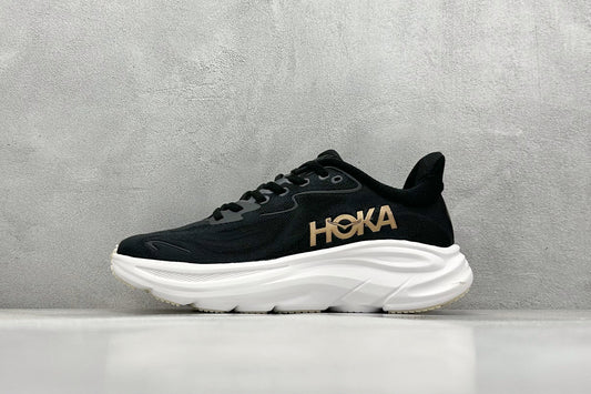 HOKA Clifton 10 Black Rose Gold