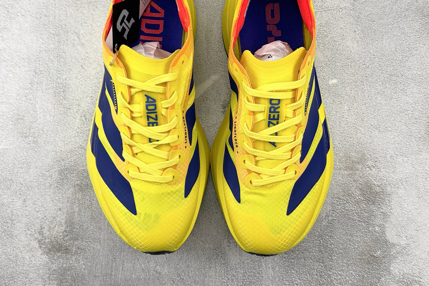 Adidas Adizero Adios Pro 4 Yellow Blue