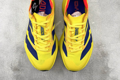Adidas Adizero Adios Pro 4 Yellow Blue