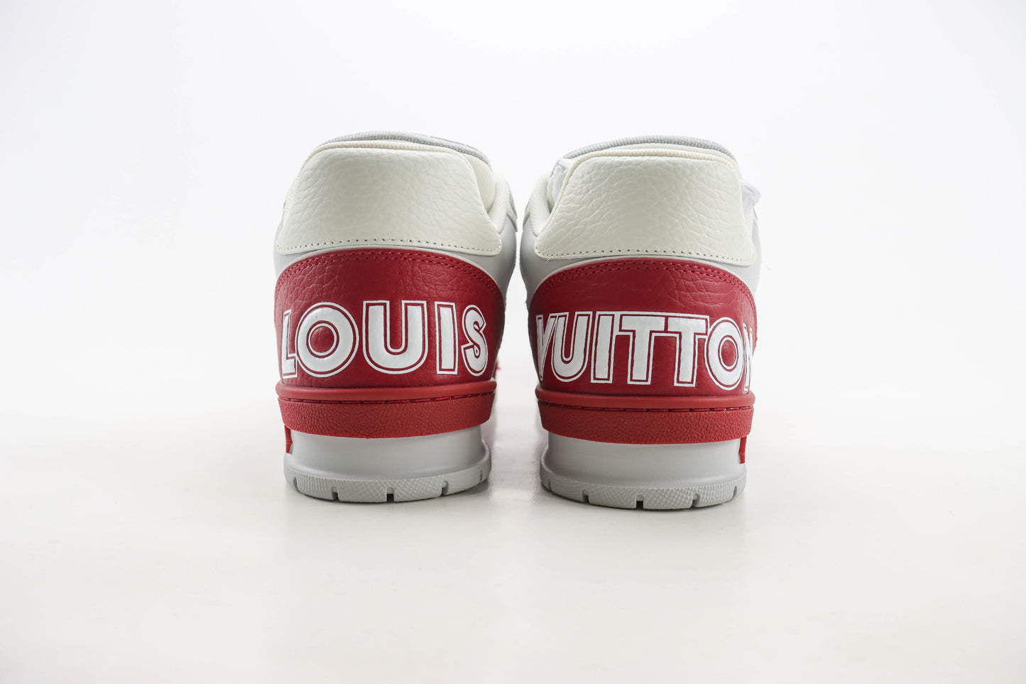 Louis Vuitton LV Trainer Red Perforated Calf Leather