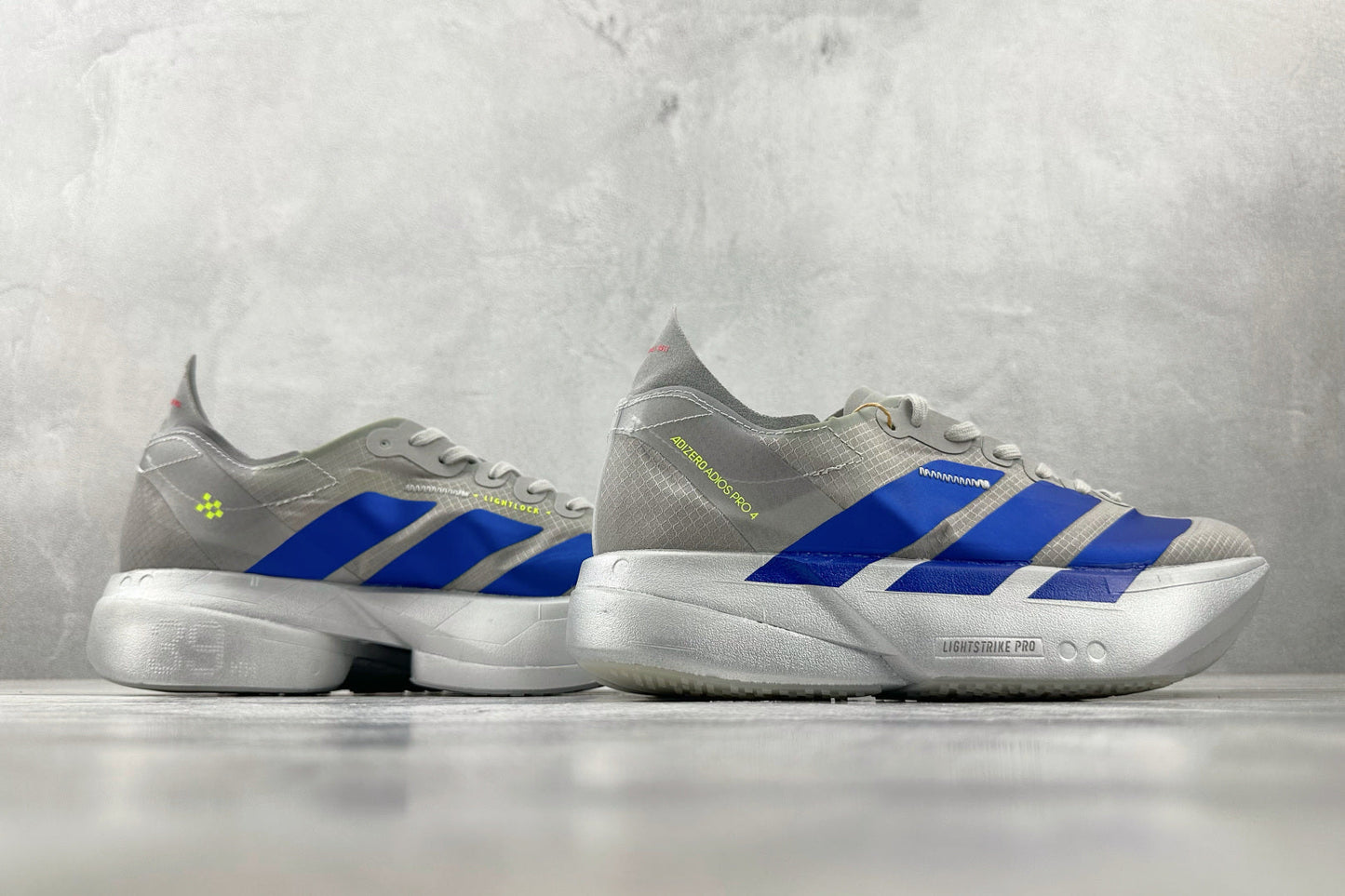 Adidas Adizero Adios Pro 4 Silver Blue