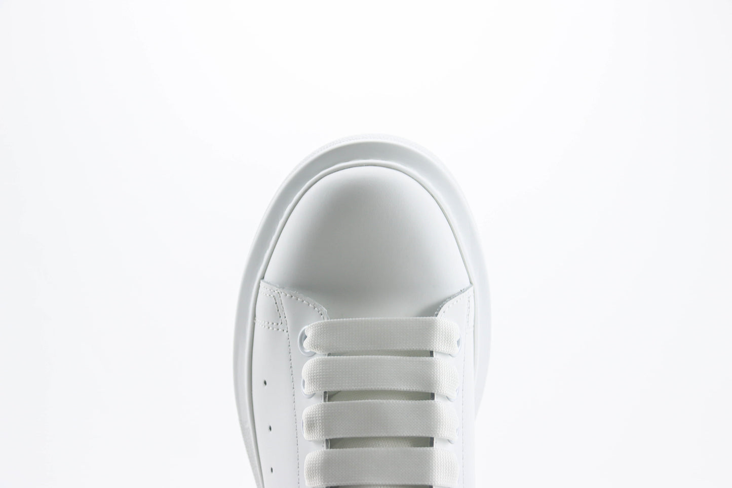 Alexander McQueen Oversized Sneaker Transparent Heel White