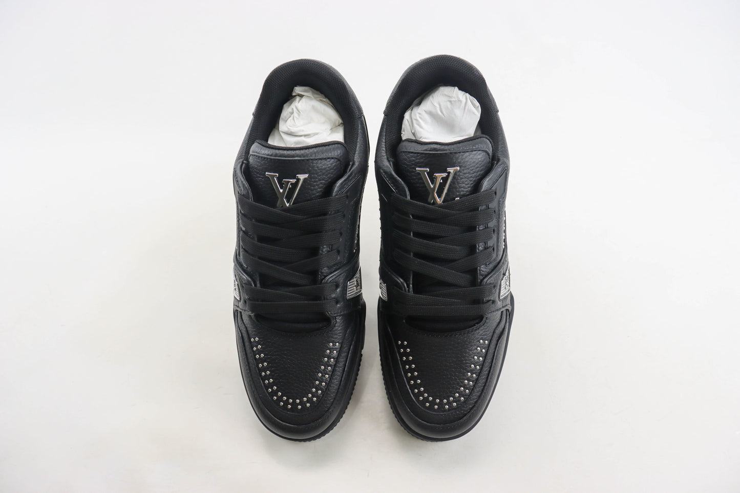 Louis Vuitton LV Trainer Black Calf Leather