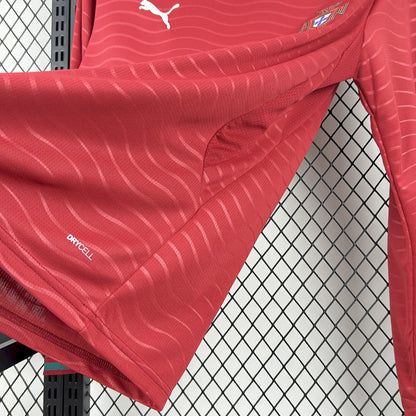 Portugal 2026 World Cup Home Long sleeves Jeresy Mens