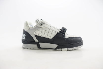 Louis Vuitton LV Trainer Black Perforated Calf Leather