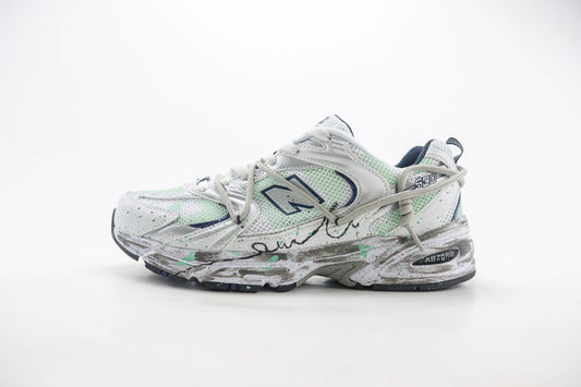 New balance 530 Custom White Silver
