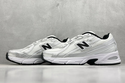 New Balance 740 White & Silver