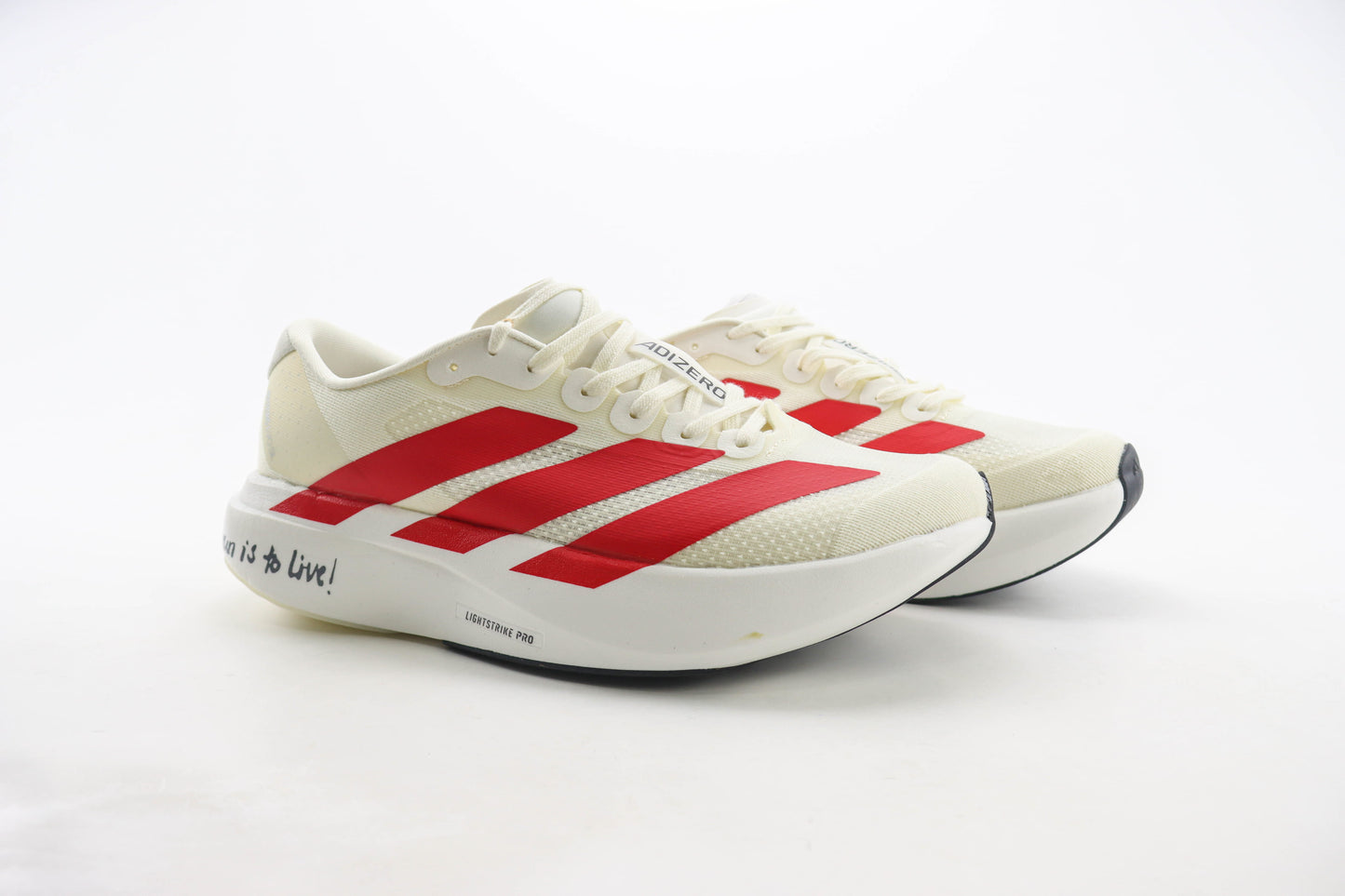 Adidas Adizero EVO SL Off White Better Scarlet