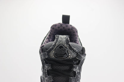 Louis Vuitton Skate Trainer Black Swarovski Monogran
