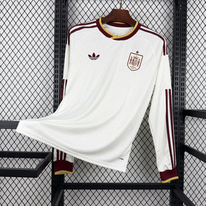 Spain 2026 World Cup Away Long Sleeve Jersey Mens