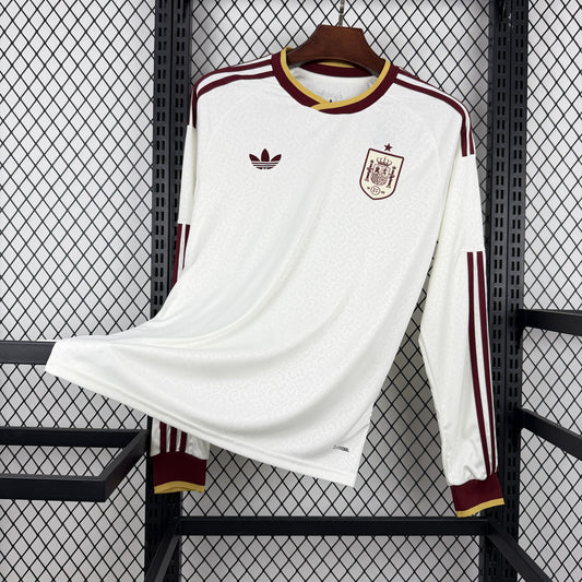 Spain 2026 World Cup Away Long Sleeve Jersey Mens