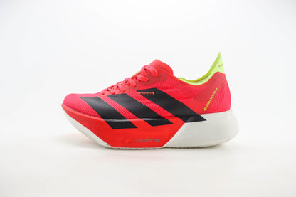 Adidas Adizero Adios Pro 4 Red Fluorescent Green