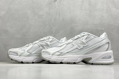 New Balance 740 White & Silver Metallic
