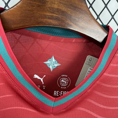 Portugal 2026 World Cup Home Long sleeves Jeresy Mens
