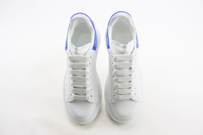 Alexander McQueen Oversized Sneaker Transparent Heel White Blue