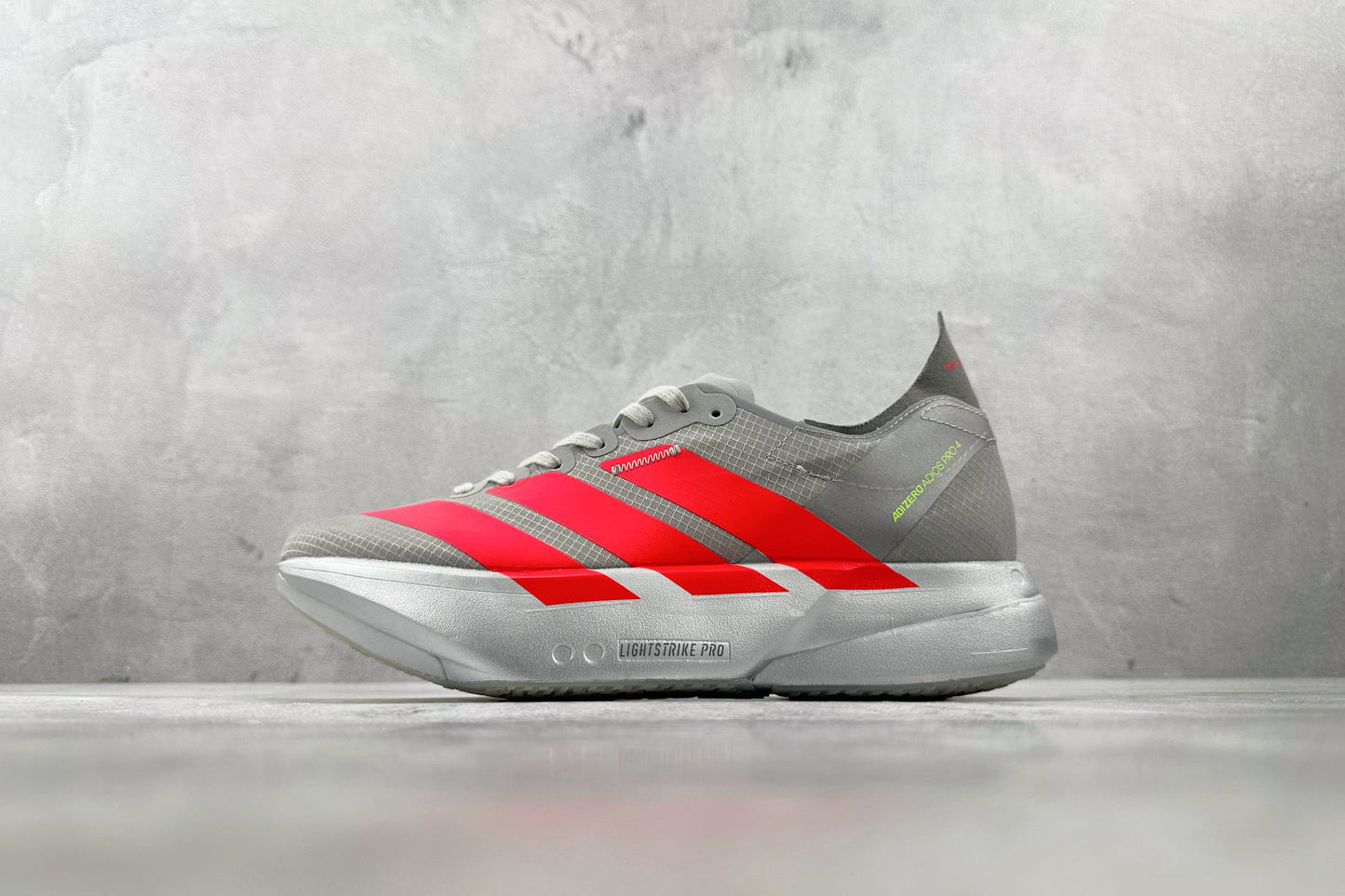 Adidas Adizero Adios Pro 4 Silver Red