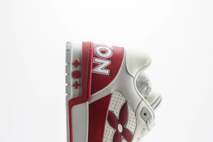 Louis Vuitton LV Trainer Red Perforated Calf Leather