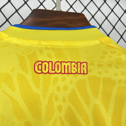 Colombia 2026 World Cup Home Long Sleeve Jersey Mens