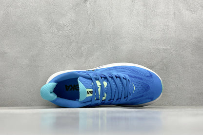 HOKA Clifton 10 X-Wide Blue Skyward Blue