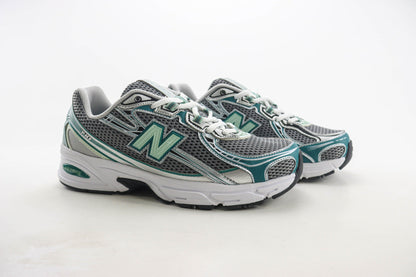 New Balance 740 Silver Metallic Spruce Clay Mesh
