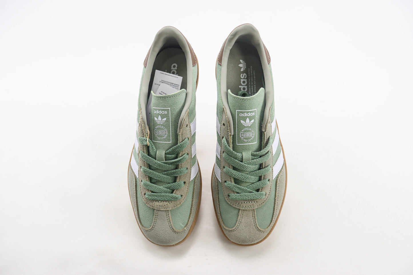 Adidas Gazelle Indoor Pebble Silver Green