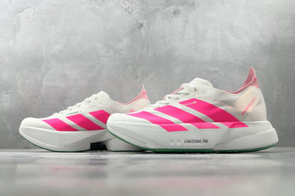 Adidas Adizero Adios Pro 4 White Pink