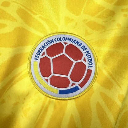 Colombia 2026 World Cup Home Long Sleeve Jersey Mens