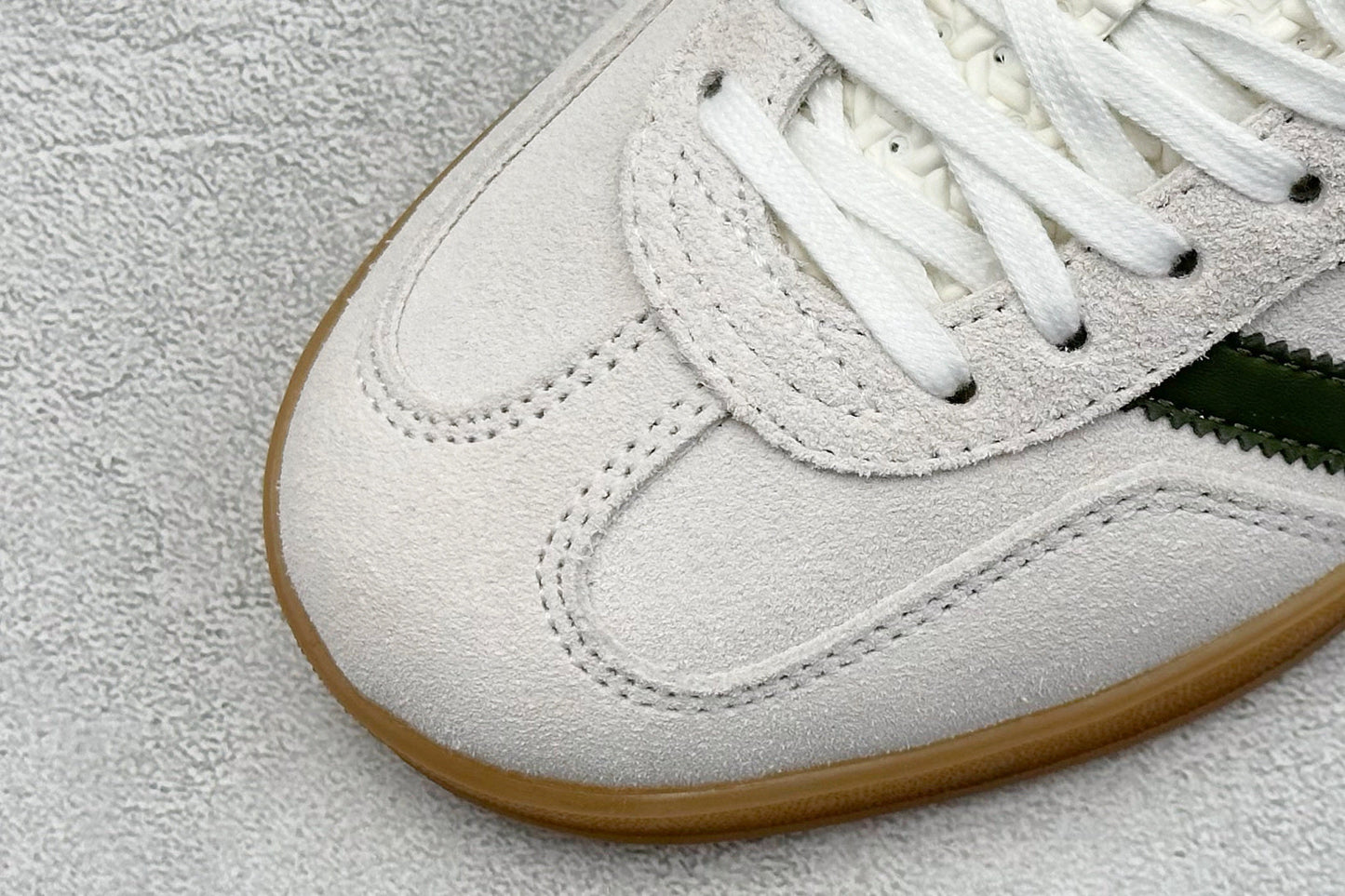 Adidas Gazelle Cream White Collegiate Green Gum