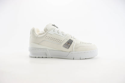 Louis Vuitton LV Trainer White Calf Leather