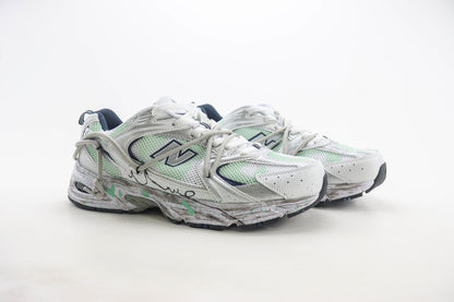 New balance 530 Custom White Silver