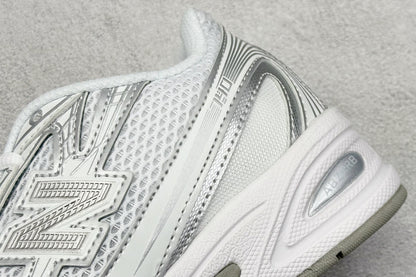 New Balance 740 White & Silver Metallic