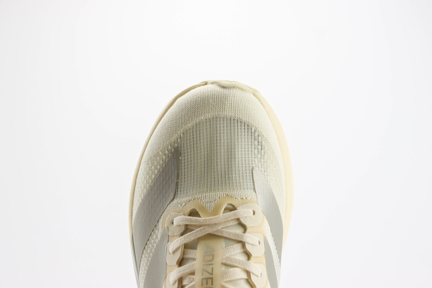 Adizero EVO SL Wonder White Cyber Metallic Warm Vanilla