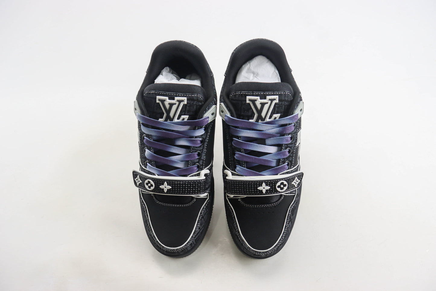 Louis Vuitton LV Trainer Black Crocodile