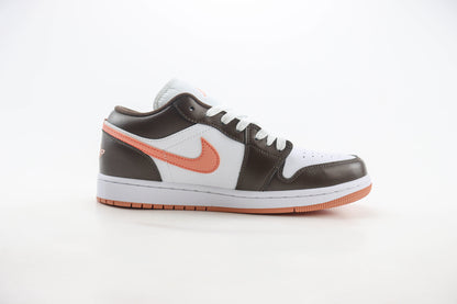 Nike Air Jordan 1 Low White Baroque Brown