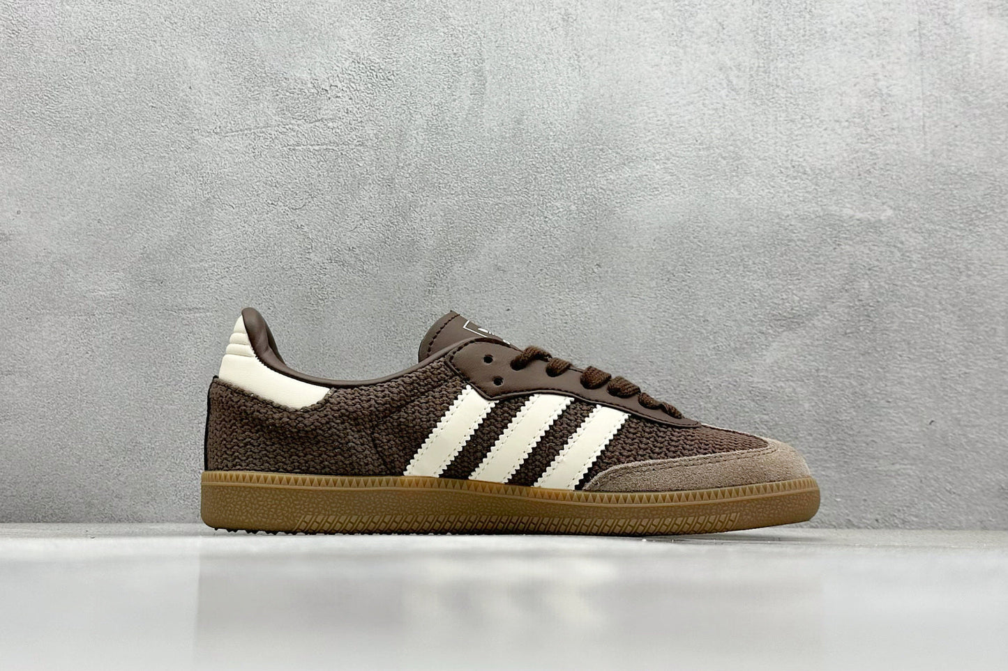 Adidas Originals Samba OG  Brown Putty Grey Gold Metallic