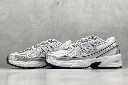 New Balance 740 White & Navy