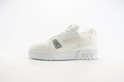 Louis Vuitton LV Trainer White Calf Leather