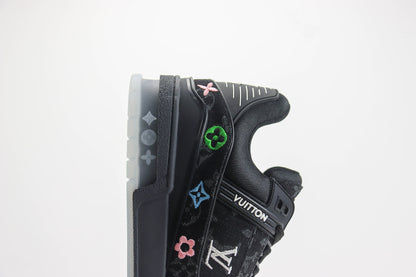 Louis Vuitton LV Trainer Takashi Murakami Black