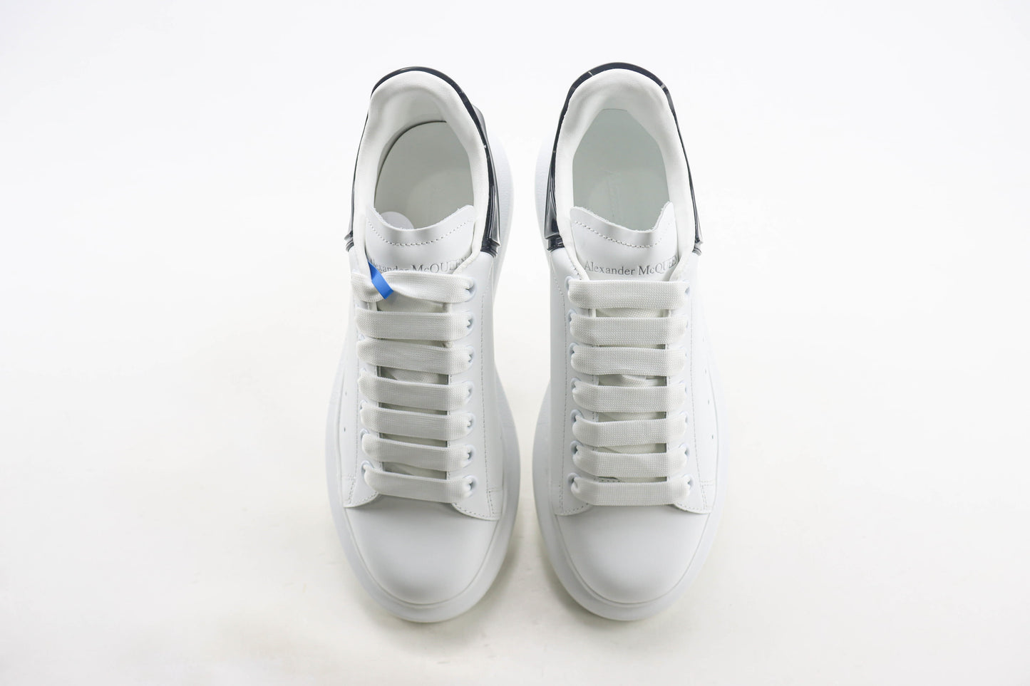 Alexander McQueen Oversized Sneaker Transparent Heel Black
