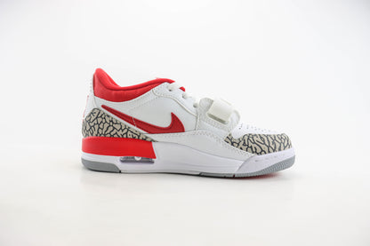Nike Air Jordan 4 Retro OG Legacy White Gym Red