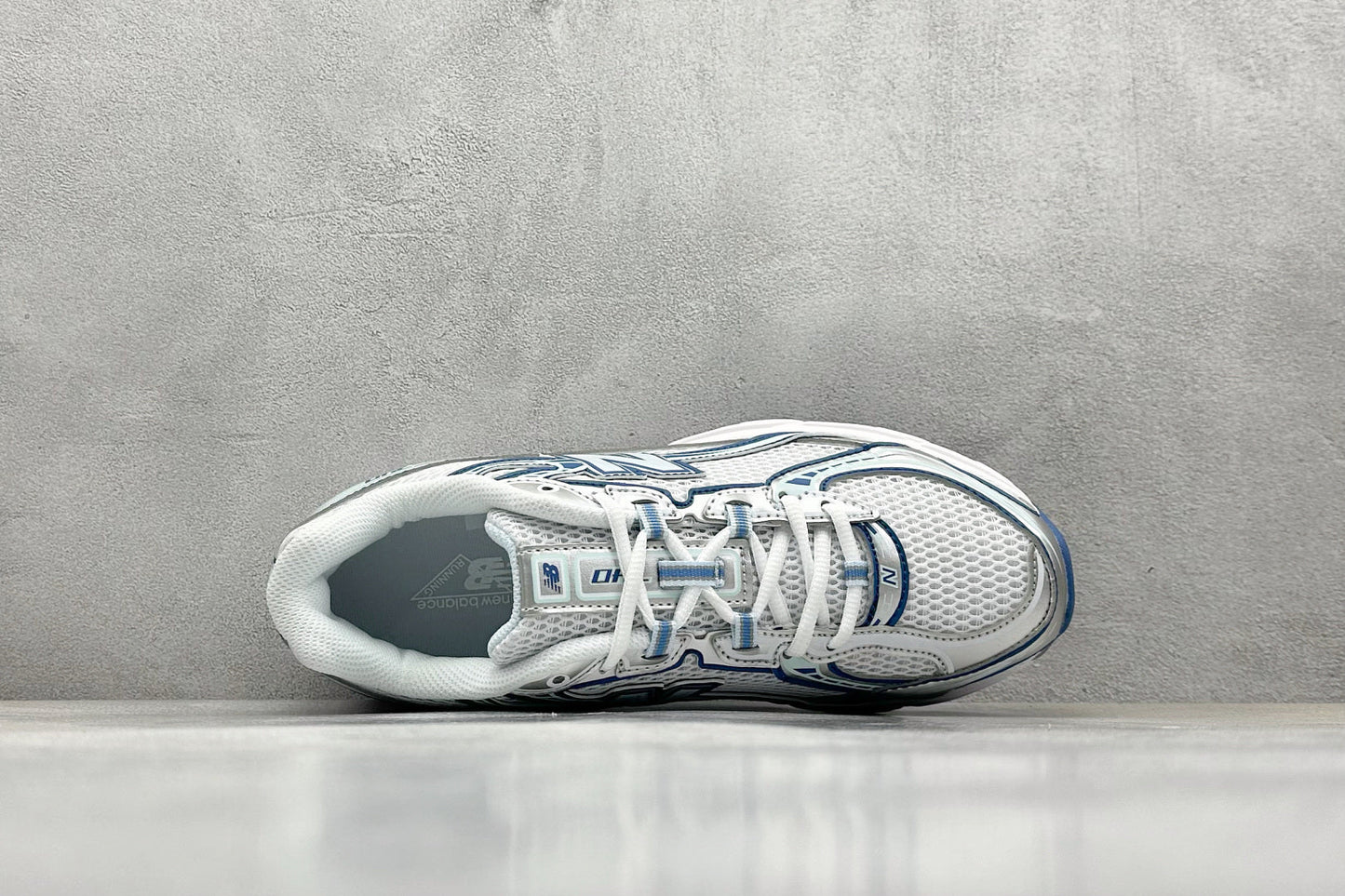 New Balance 740 White Ice Blue Sea Lime