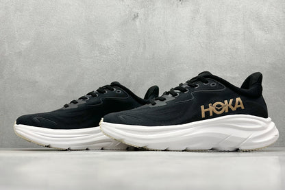 HOKA Clifton 10 Black Rose Gold
