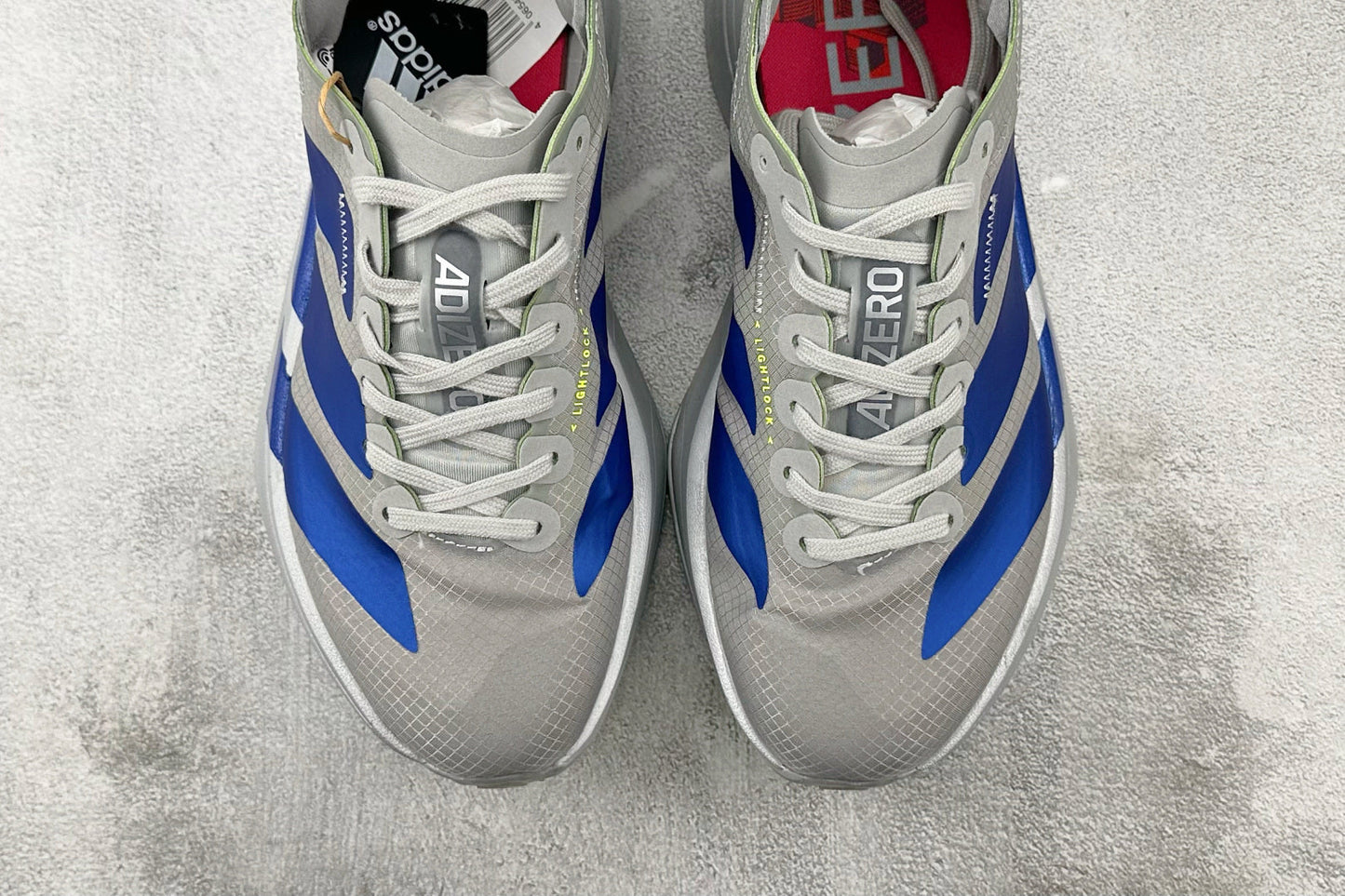 Adidas Adizero Adios Pro 4 Silver Blue
