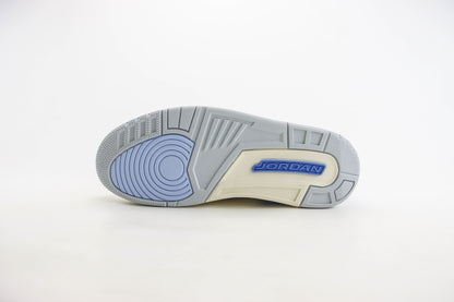 Nike Air Jordan 3 Retro Lucky Shorts Smmt Wht Hydrogen Blue